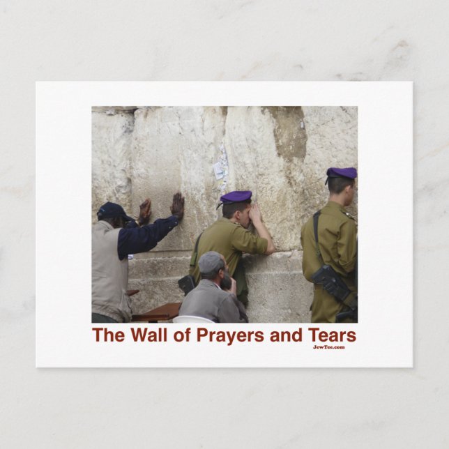 JUDAR FÖR JERUSALEM GIFT VYKORT (Framsida)