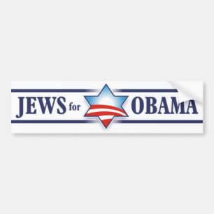 Judar för Obama Bildekal