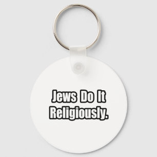 Judar gör det religiöst nyckelring