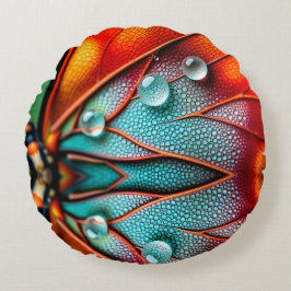 Judar på Fiery Vinge Rund Kudde