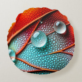 Judar på Fiery Vinge Rund Kudde