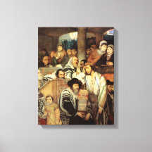 Judar Praying in the Synagogue on Yom Kippur