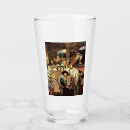 Judar Praying in the Synagogue on Yom Kippur Glaskopp