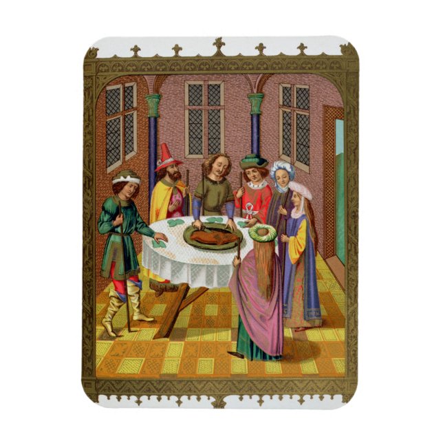 Judarna Passover, 1500-talets fax Magnet (Vertikal)
