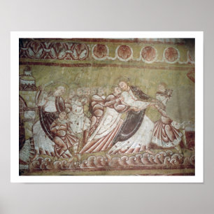Judas kyssande Kristus (frescoen) (specificera av Poster