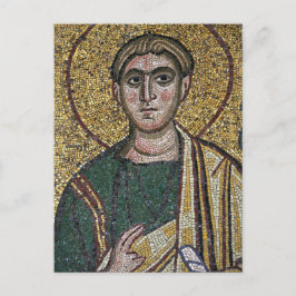 Judas Thaddaeus Byzantine Mosaic Orthodox Icon Vykort