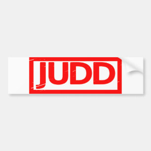 Judd frimärke bildekal