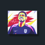 Jude Bellingham Wpap Pop Art Canvastryck<br><div class="desc">Jude Bellingham Wpap Pop Art</div>