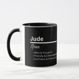 Jude Boy Name Definition Personalized Mug Mugg