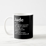JUDE Definition Personlig Namn Funny Birthday G Kaffemugg<br><div class="desc">JUDE Definition Personlig Namn Funny Birthday Gift Idea</div>