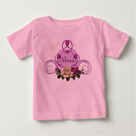 Jude Fairy Ram Rosa Baby Tutu Bodykostym T-shirt