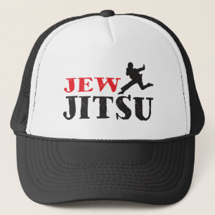 Jude Jitsu - rolig judisk humor Truckerkeps