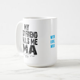 Jude Mamma IMA Best Friend kärlek dotter son Mugg