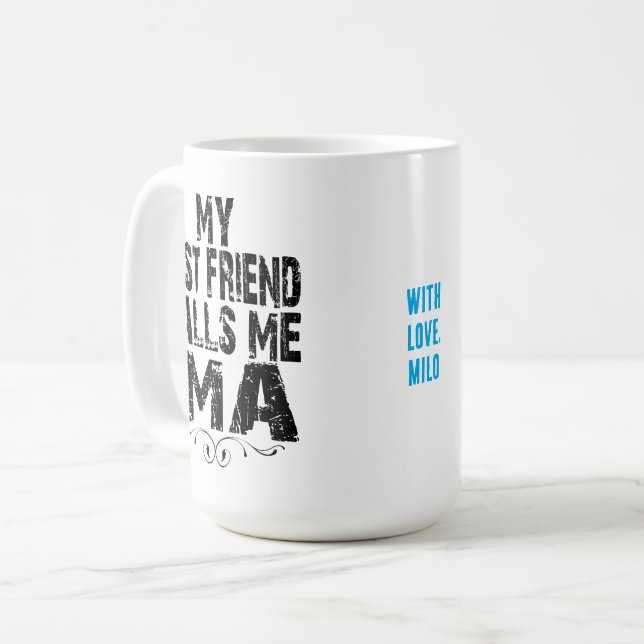 Jude Mamma IMA Best Friend kärlek dotter son Mugg (Framsida vänster)