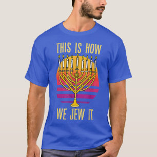 Jude People Hanukkah Chanukah Funny israelisk Mana T Shirt