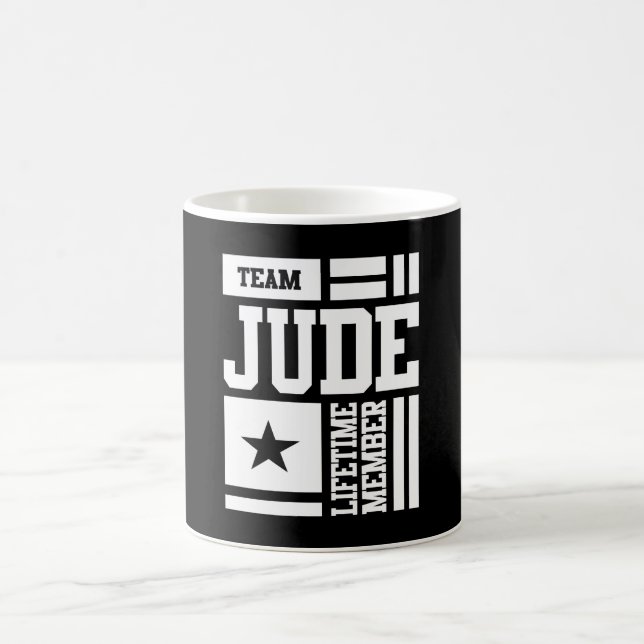 Jude Personlig Namn Birthday Gift Kaffemugg (Center)