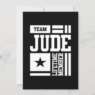 Jude Personlig Namn Födelsedagspresent Inbjudningar