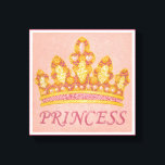 Jude Princess Krona av Chariklia Zaris Canvastryck<br><div class="desc">Känner du till en prinsessa i ditt liv som förtjänar en krona? Köp sedan den här utskriften från Chariklia Zarris. Det är ett spännande smyckat krona med ord prinsessan under. En fantastisk gåva till kungaliteten i ditt liv!</div>