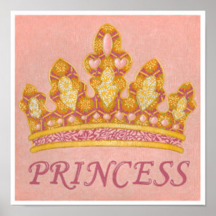 Jude Princess Krona av Chariklia Zaris Poster