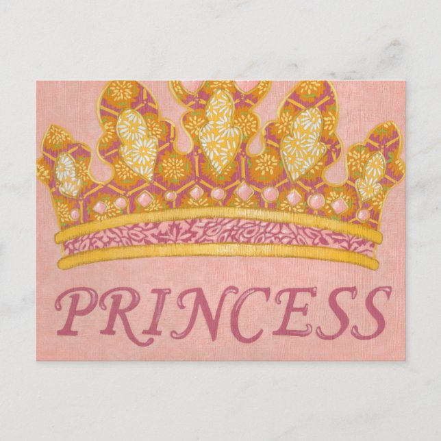 Jude Princess Krona av Chariklia Zaris Vykort (Framsida)