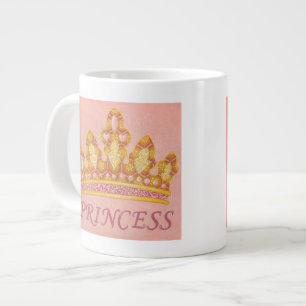 Jude Prinsessan Krona av Chariklia Zaris Jumbo Mugg