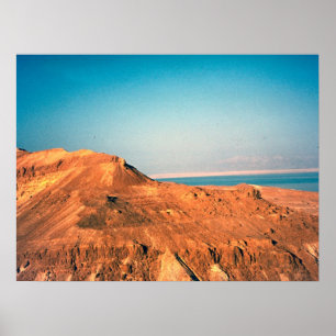 Judean öken och det döda havet poster