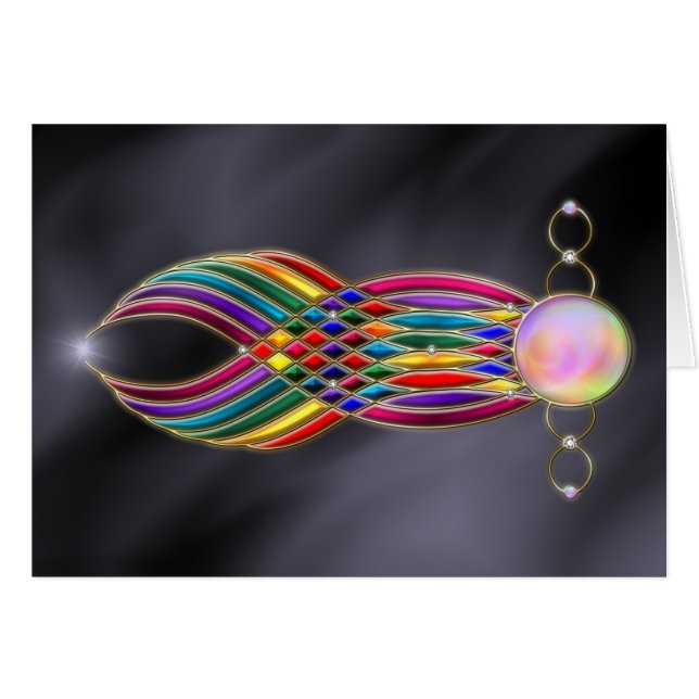 Judekort Hälsningskort (Framsidan Horizontal)