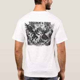 Judement & Chaos Grafik T-shirt - Evig Konflikt An