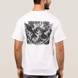 Judement & Chaos Grafik T-shirt - Evig Konflikt An
