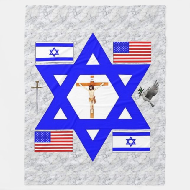 JUDEO-CHRISTIAN Fleece Blanket (Framsidan)