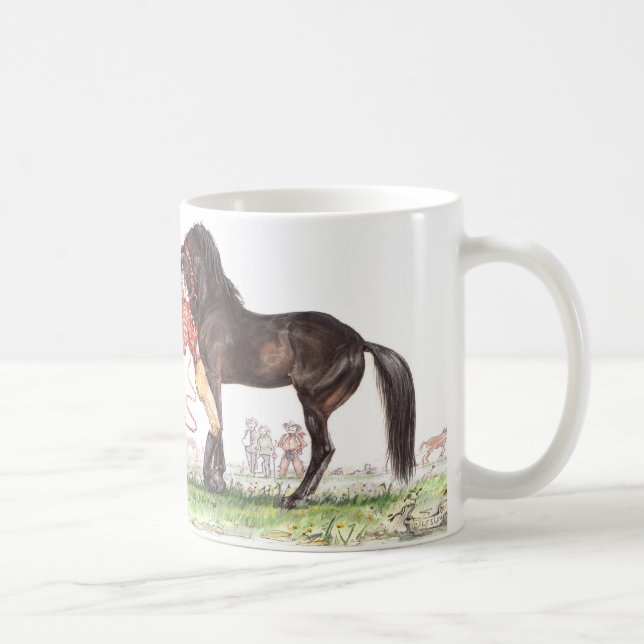 Judetooen JT29 "går med upp" muggen Kaffemugg (Höger)