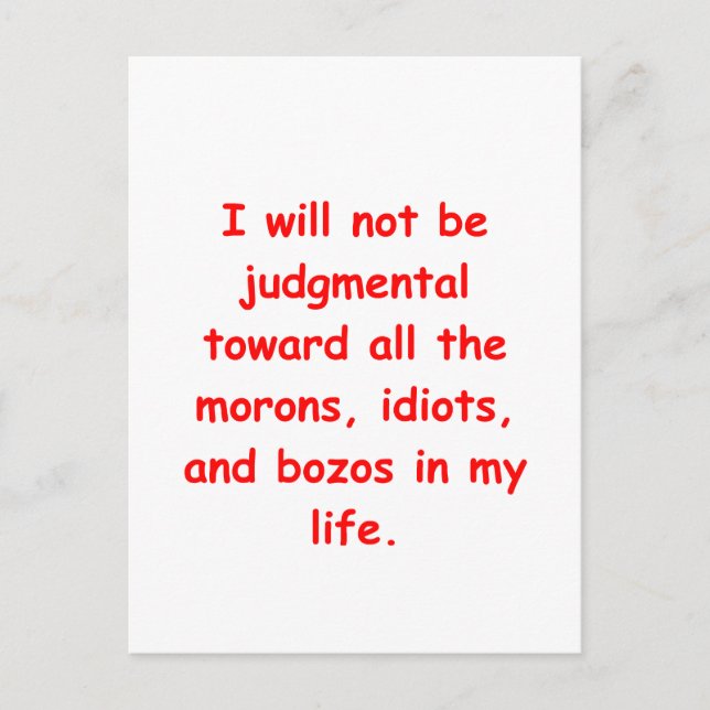 JUDGE VYKORT (Framsida)