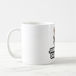 Judging You Silently - Fawn Frenchie Sticker Kaffemugg