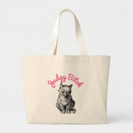 Judgy Kitten Jumbo Tygkasse