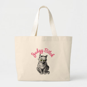 Judgy Kitten Jumbo Tygkasse