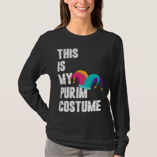 Judisk festival Purim-kostym Det här är min Purim- T Shirt