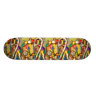 Judisk firandeSkateboard - Torah Skateboard Bräda 20 Cm