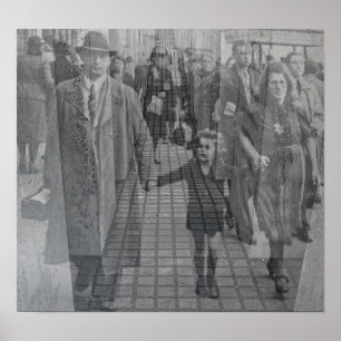 Judisk förintelseminnesmärke (Denkmal), Berlin Poster