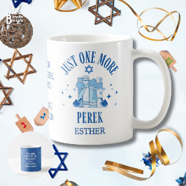 Judisk Hanukkah BARA EN TILL PEREK Kapitel Kaffemugg