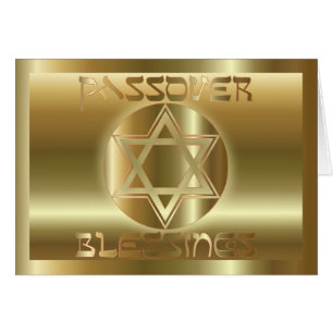 Judisk helgdag för Pesach påskhögtid Hälsningskort