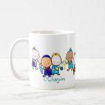 Judisk helgdagbabymugg kaffemugg<br><div class="desc">iklädd judisk helgdagskrud för 10 förtjusande barn,  inklusive Chanukah,  påskhögtid,  Rosh Hashanah,  Purim och Shabbat. Perfekt för tillfällen</div>