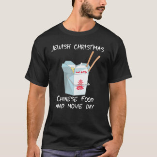 Judisk jul - kinesisk matfilm t shirt