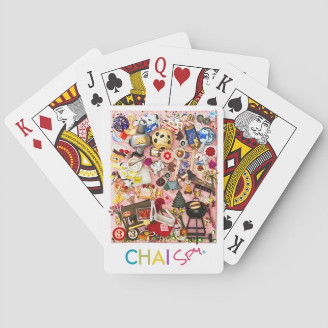 Judisk mat som leker kort casinokort (Baksidan)