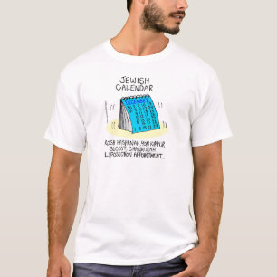 Judisk Overeatingkalender Tee Shirt