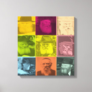 Judisk popkonst canvastryck