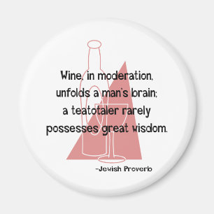 Judisk Proverb Magnet