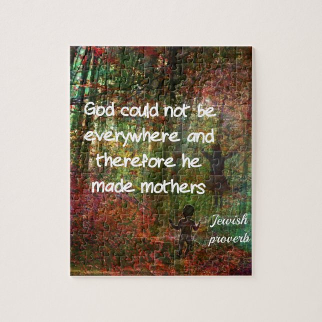 Judisk proverb pussel (Vertikal)