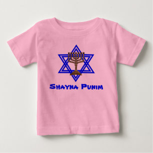 Judisk Shayna Punim småbarnT-tröja T-shirt