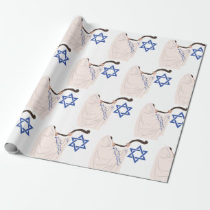 Judisk Shofar Presentpapper