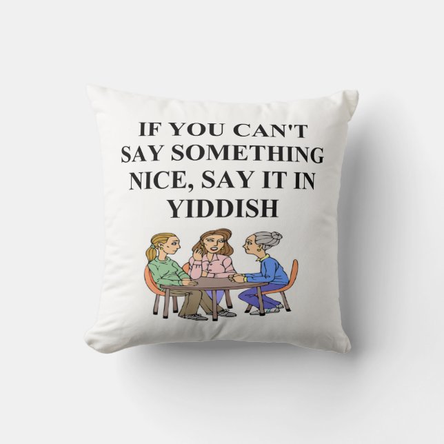 judisk skämt kudde (Framsida)